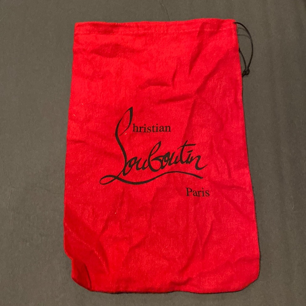 Christian Louboutin Paris Dust bag approximately 9x14 inches